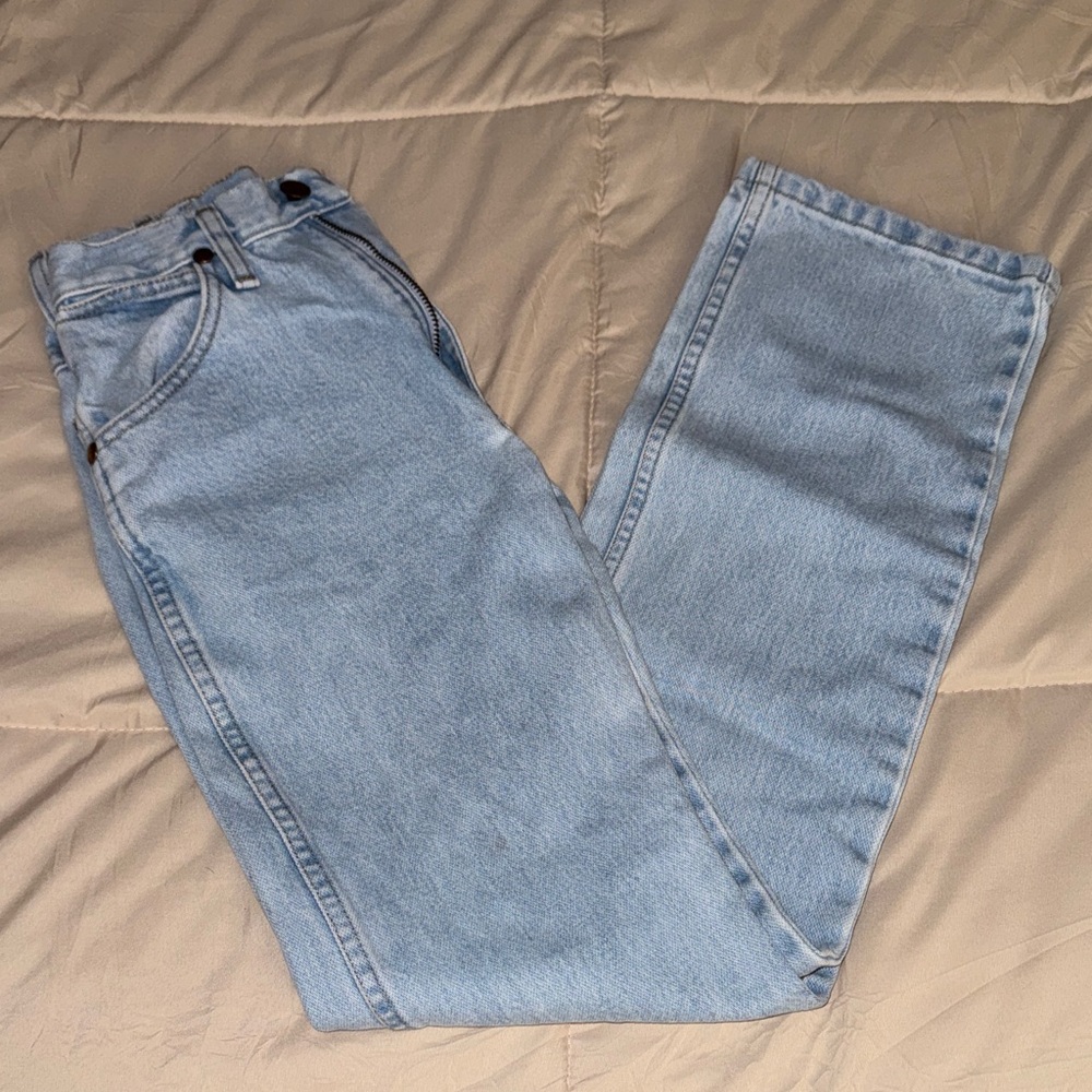 Wrangler Women's Light Blue Straight Leg Jeans